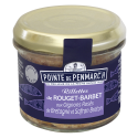 Rillettes de rouget barbet au safran breton et oignons rosés de Bretagne - 100g