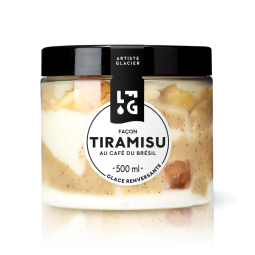 Glace façon tiramisu - 500ml