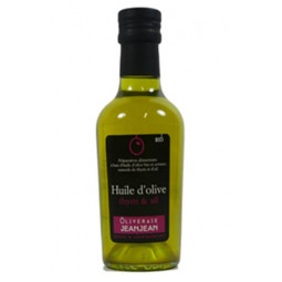 Huile d'olive Bio au thym &...