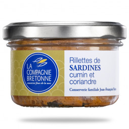 Rillettes de sardines cumin...