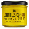 LENTILLES CORAIL, PIGNONS ET CURRY – 110ml