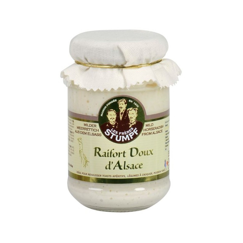 Raifort doux d'Alsace - 200g