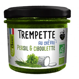 Trempette au chèvre, ail &...