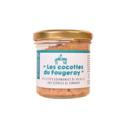 Rillettes gourmandes de volaille aux écorces de combava - 120g