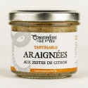 Tartinable d'araignées aux zestes de citron - 100g
