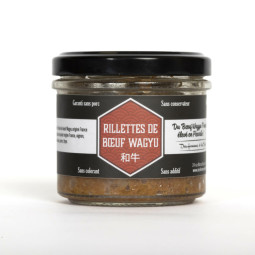 Rillettes de bœuf Wagyu - 90g