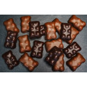 Oursons guimauve chocolat noir - 8 pièces