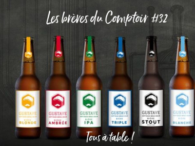 Nouveau : la bière artisanale et locale Gustave entre au Comptoir